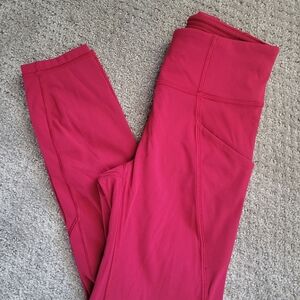 Lululemon Pink Leggings